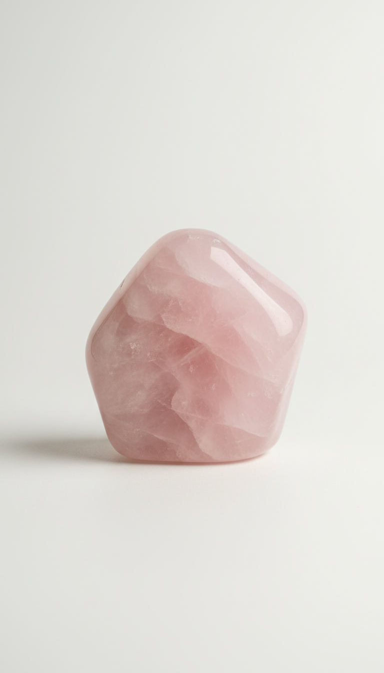 Polished Rose Quartz Specimen