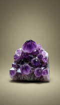 Amethyst Cluster Natural Formation