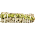 SMUDGING STICKS-WHITE SAGE&amp;SWEET GRASS 4″