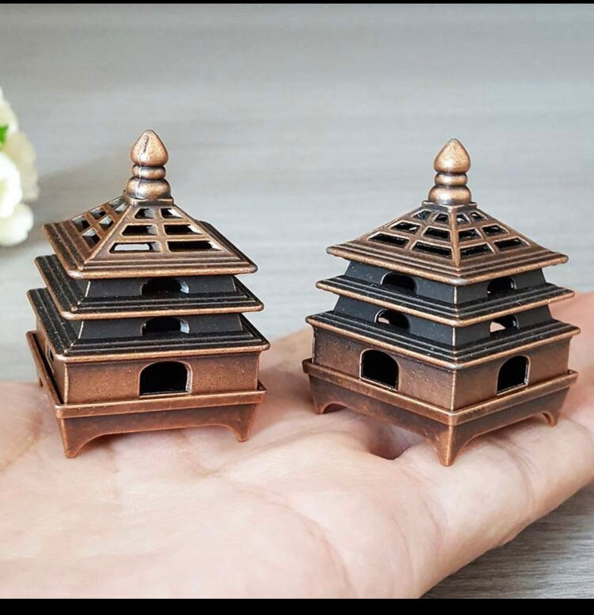 Mini Ziggurat incense burner