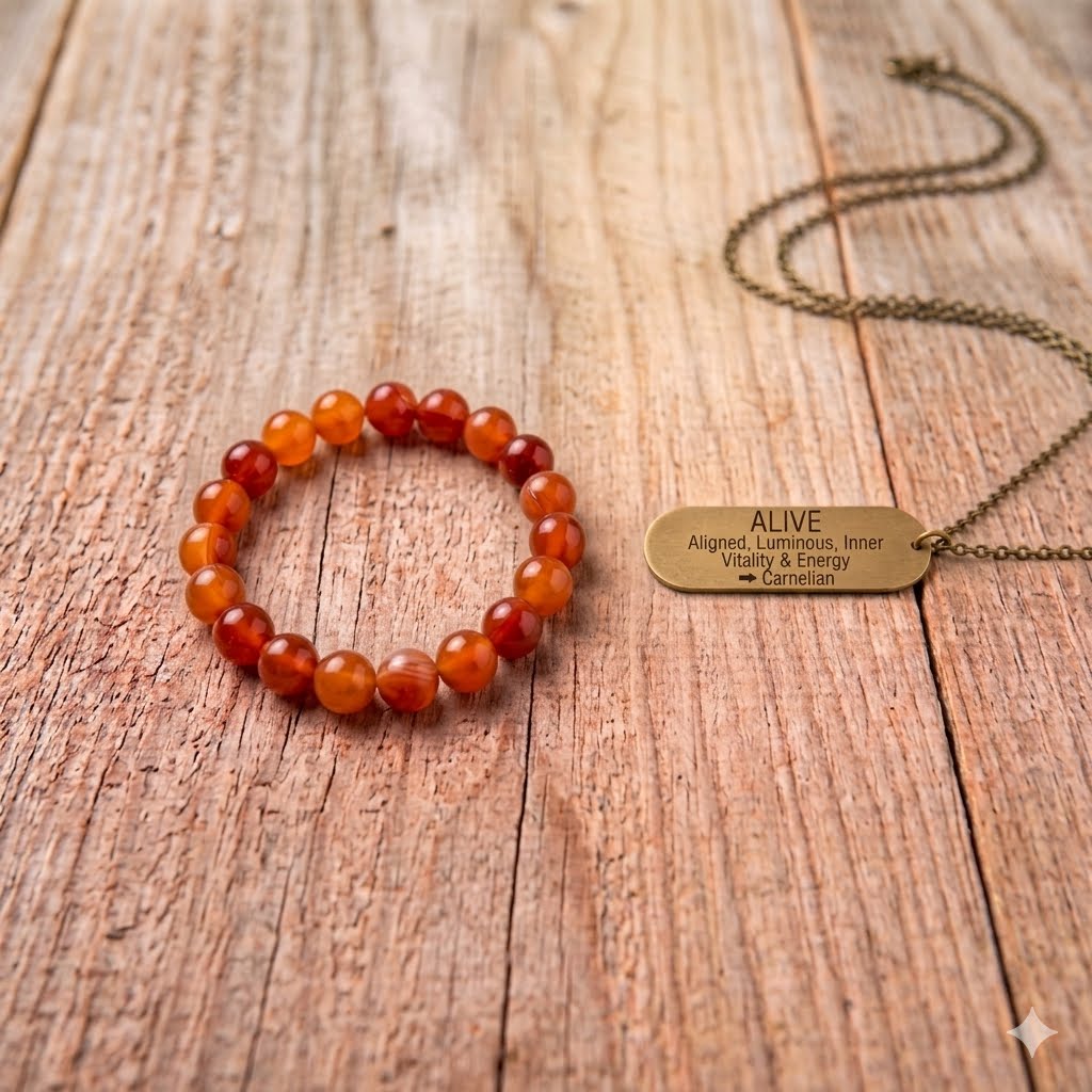 The Carnelian Resonance Bracelet