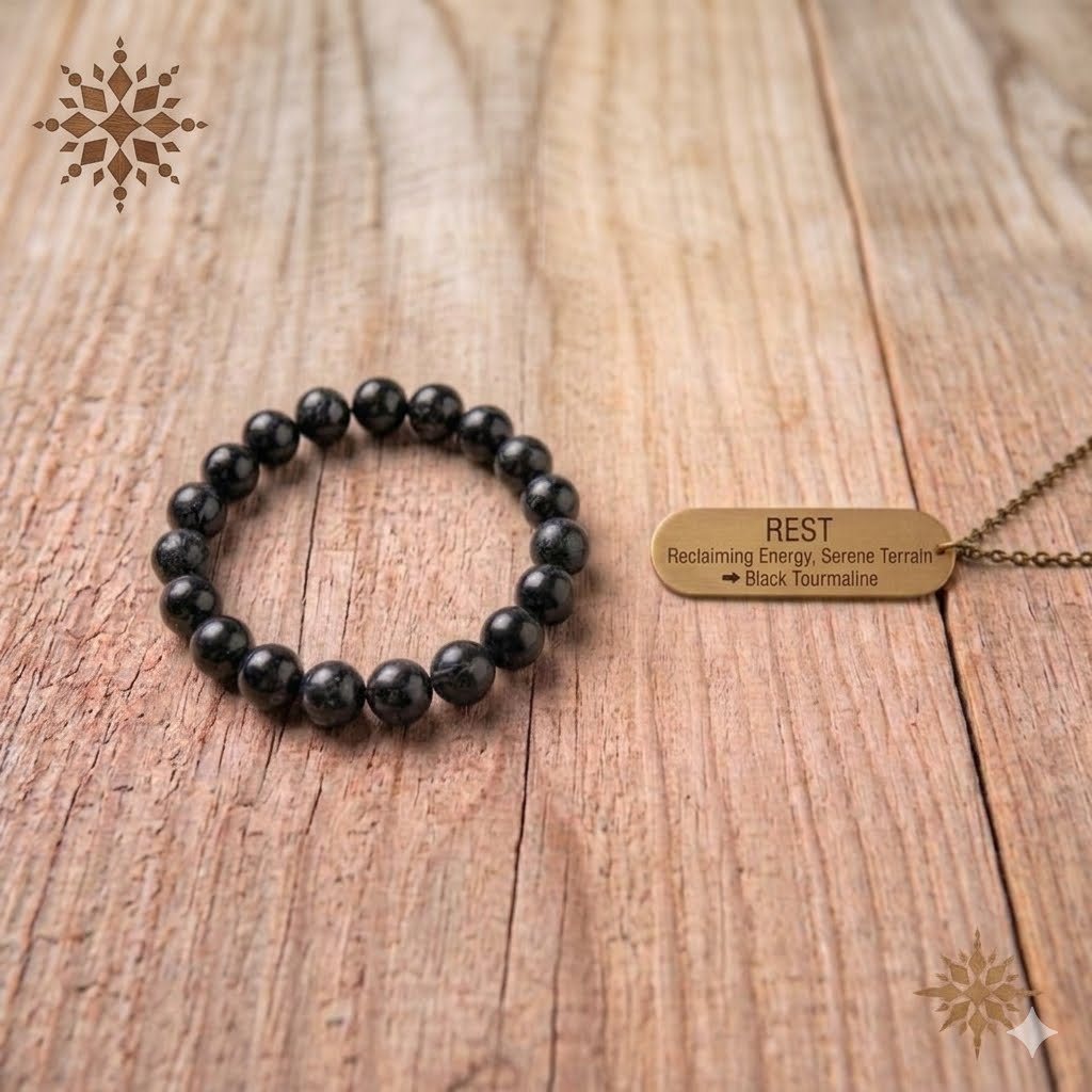 The Black Tourmaline Serenity Bracelet